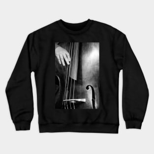 Jazz Bass Poster Crewneck Sweatshirt